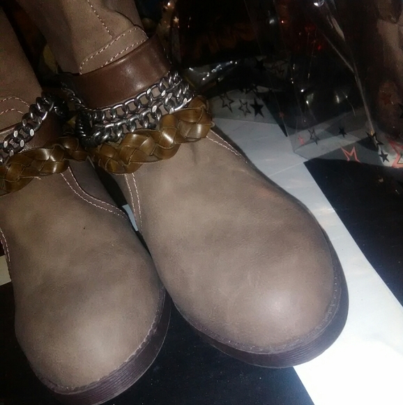 Ladies suade boots 10 medium - Picture 2 of 7